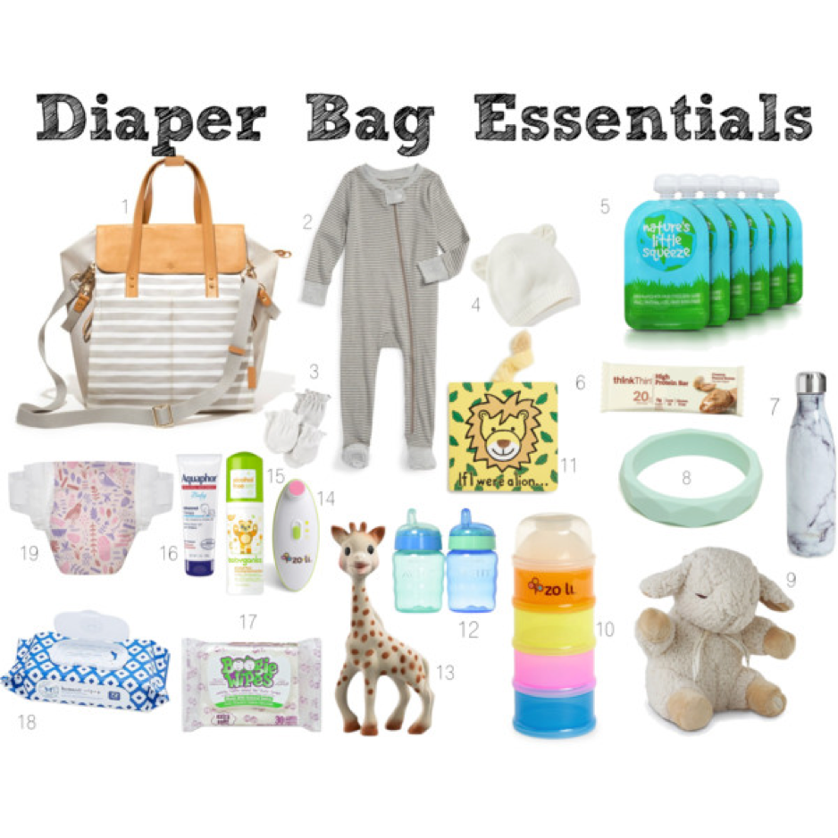 Diaper Bag Essentials WeeSprout