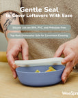Bamboo Bowls with Lids (Set of 4) – 10 oz
