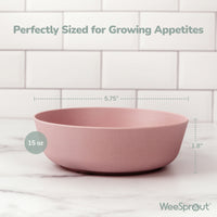 Bamboo Bowls (Set of 4) - 15 oz