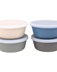 Bamboo Bowls with Lids (Set of 4) – 10 oz