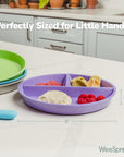 Bamboo Divided Plates (Set of 4)