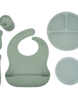 Baby-Led Weaning Silicone Feeding Bundle - 10 piece set