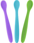 First Stage Infant Feeding Spoons – Set of 3 with Carrying Case