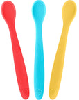 First Stage Infant Feeding Spoons – Set of 3 with Carrying Case