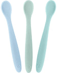 First Stage Infant Feeding Spoons – Set of 3 with Carrying Case