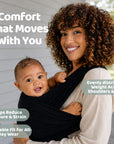 Baby Wrap Carrier – One Size Fits All