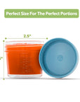 Glass Baby Food Storage Jars – 4 oz (Set of 24)