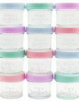 Glass Baby Food Storage Jars – 4 oz (Set of 12)