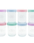 Glass Baby Food Storage Jars – 4 oz, 8 oz, or Mixed Sets
