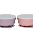 Silicone Suction Bowls with Lids – 12 oz (Set of 2)