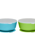 Silicone Suction Bowls with Lids – 12 oz (Set of 2)