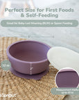 Silicone Suction Bowls with Lids – 12 oz (Set of 2)