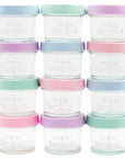 Glass Baby Food Storage Jars with Silicone Lids – 4 oz (Set of 12)