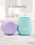 Silicone Mini Cup for Babies – 2 oz (Set of 2)