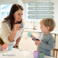 Silicone Mini Cup for Babies – 2 oz (Set of 2)