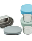 Stainless Steel Dip Containers – Set of 3 (2.7 oz)