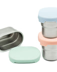 Stainless Steel Dip Containers – Set of 3 (2.7 oz)
