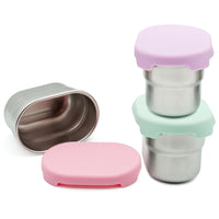 Stainless Steel Dip Containers – Set of 3 (2.7 oz)