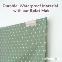 Waterproof Splat Mat – Round or Square (51")