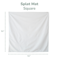 Waterproof Splat Mat – Round or Square (51")