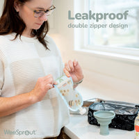 Reusable Food Pouches – Available in 3.4 oz, 5 oz, 7 oz, and Variety Packs
