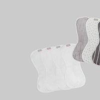 Organic Cotton Burp Cloths (Set of 4)