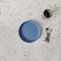 Silicone Plates (Non-Suction, Undivided) – Set of 3 with Lids