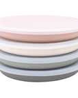 Bamboo Plates with Lids (Set of 4)