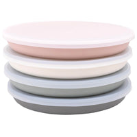 Bamboo Plates with Lids (Set of 4)