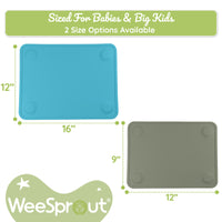Silicone Suction Placemats – Set of 2 (Small or Large)