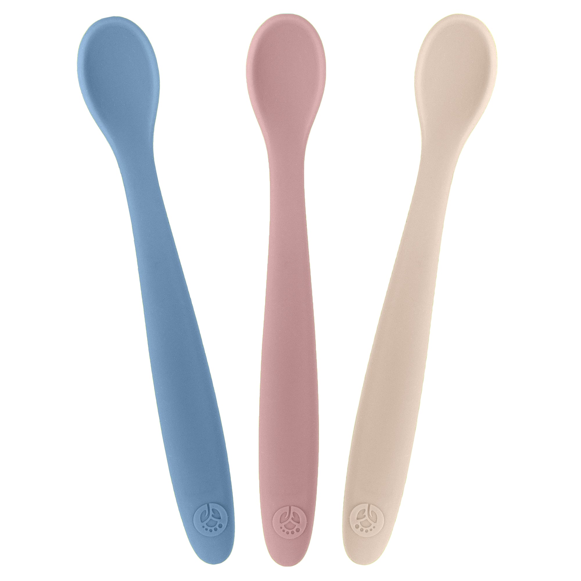 WeeSprout Silicone Baby Spoons - First Stage Infant Feeding Spoons With  Soft-Tip, Bendable Baby Utensils for Parent & Self-Feeding, Ultra-Durable 