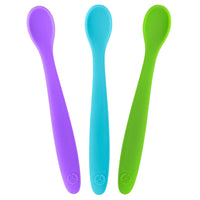 First Stage Infant Feeding Spoons – Set of 3 with Carrying Case