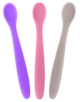 First Stage Infant Feeding Spoons – Set of 3 with Carrying Case
