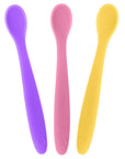 First Stage Infant Feeding Spoons – Set of 3 with Carrying Case