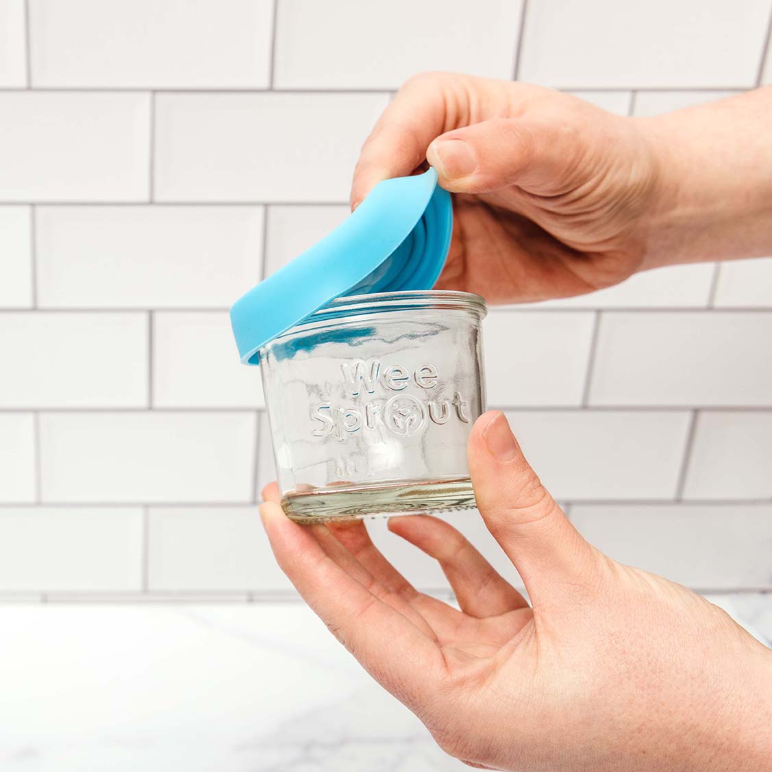 Glass Baby Food Storage Jars – oz (Set of 12)