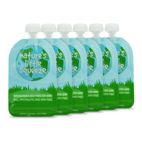 "Nature's Little Squeeze" Reusable Food Pouches - WeeSprout