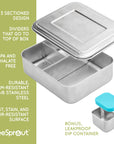 Stainless Steel Bento Box – Small