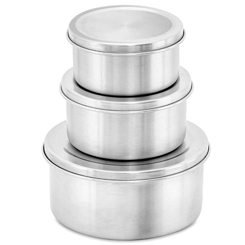Stainless Steel Food Containers With Lids | WeeSprout