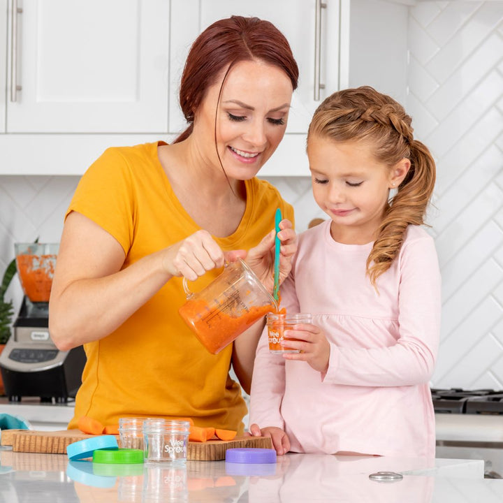 How to Make and Store Baby Food