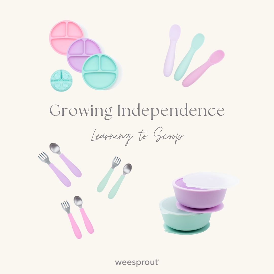 Milestone Moments - Learning to Scoop