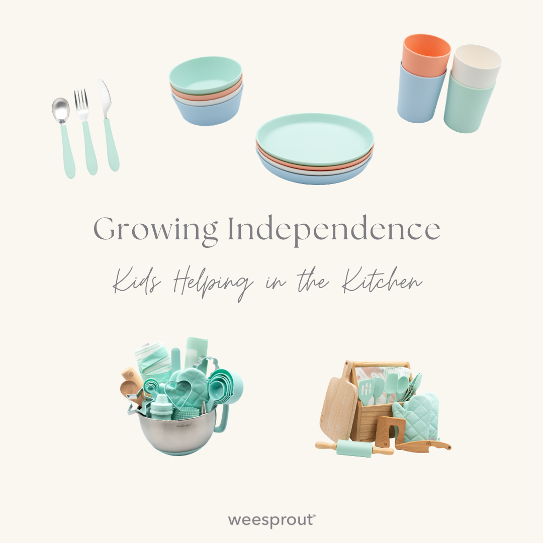 Milestone Moments: Kids Helping in the Kitchen