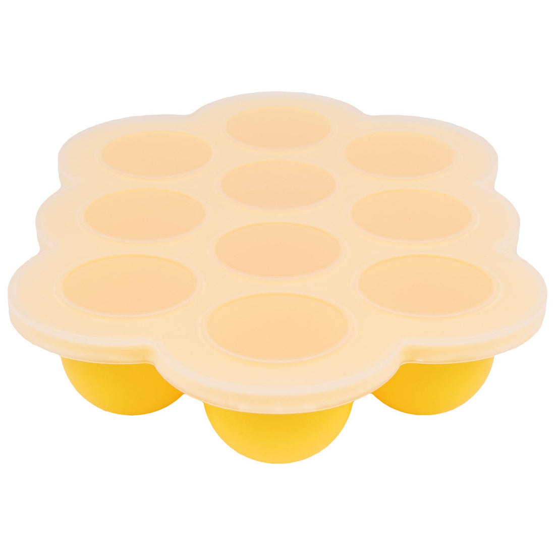Bee ice cube pod. This non-toxic silicone tray with 9 pods can keep cold  and hot foods. Whether you need to freeze home-made baby puree, or…
