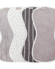Organic Cotton Burp Cloths (Set of 4)