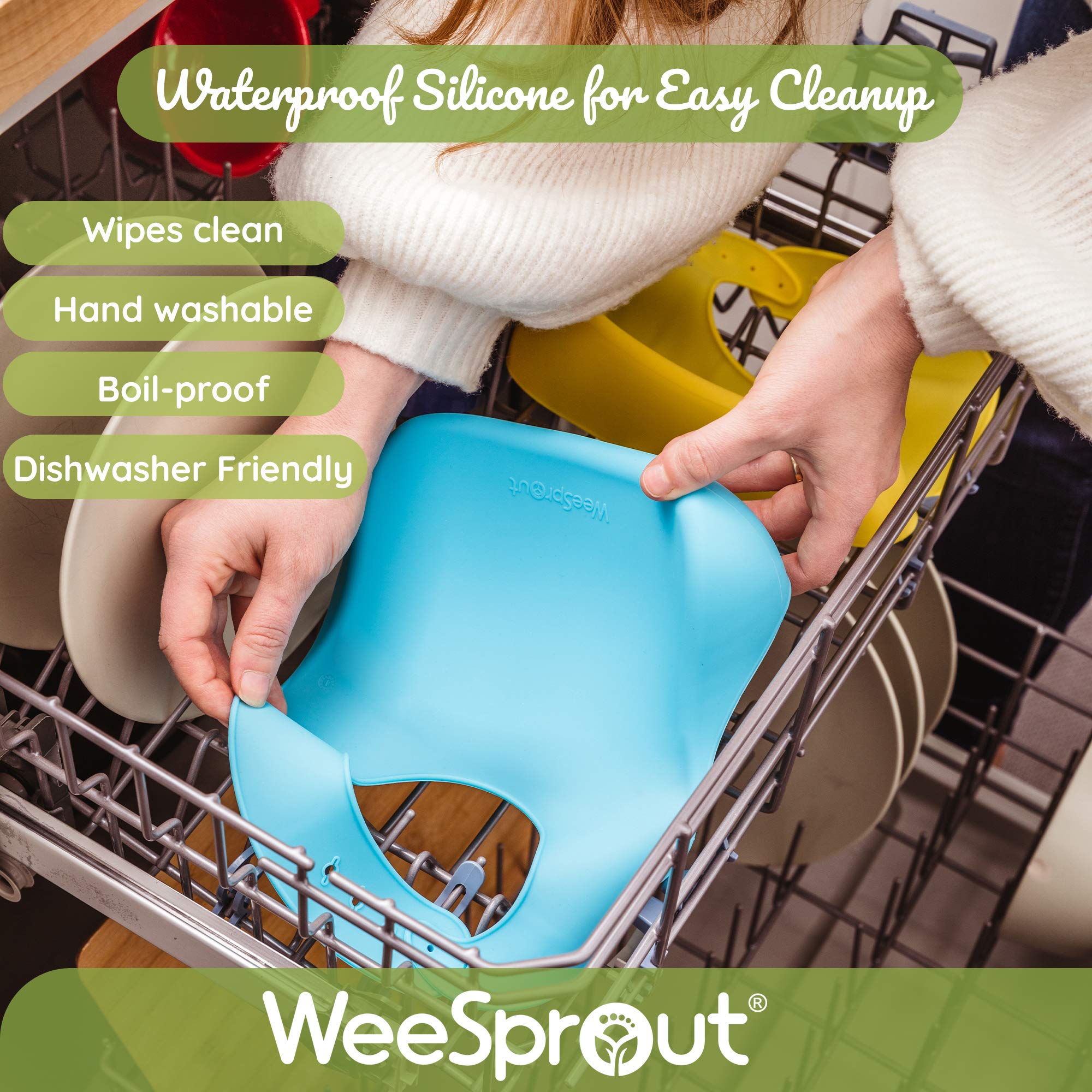 Waterproof Silicone Bibs