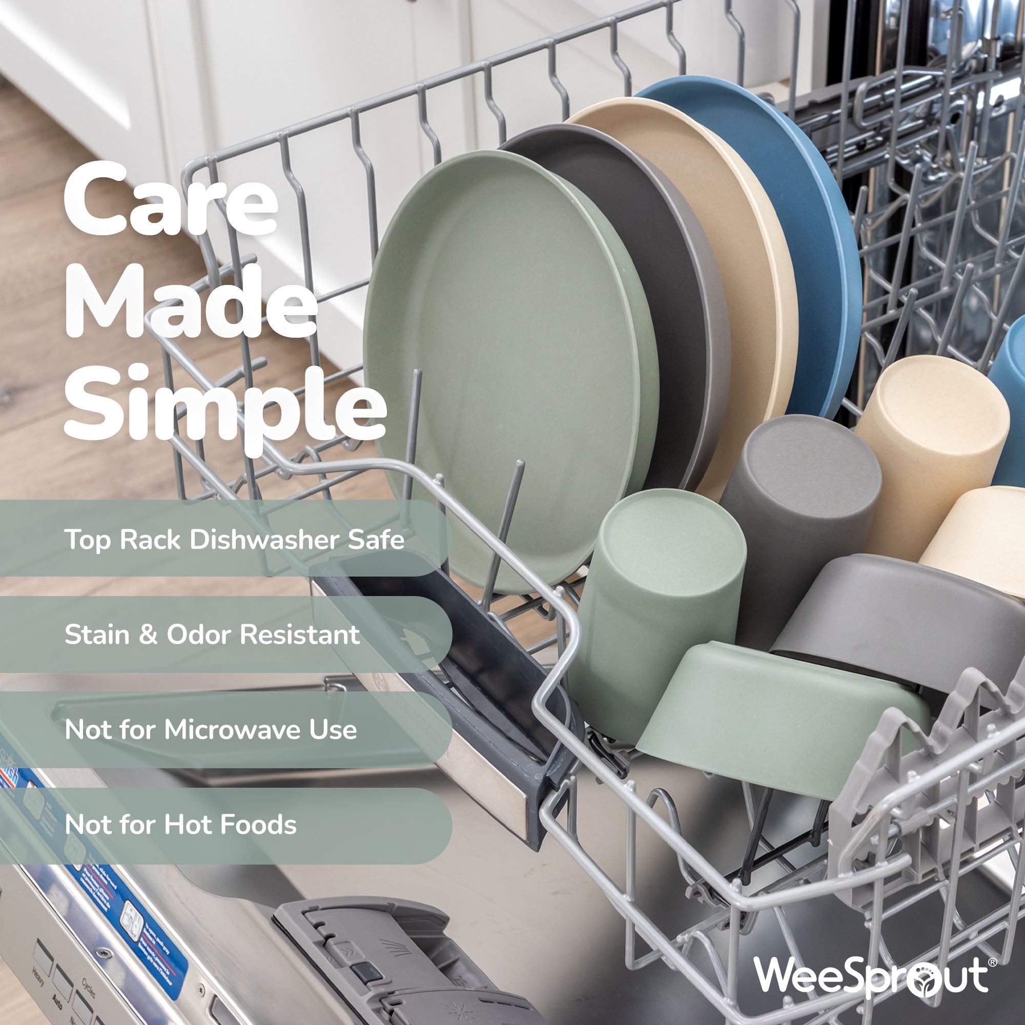 Bamboo Bowls (Set of 4) - 10 oz