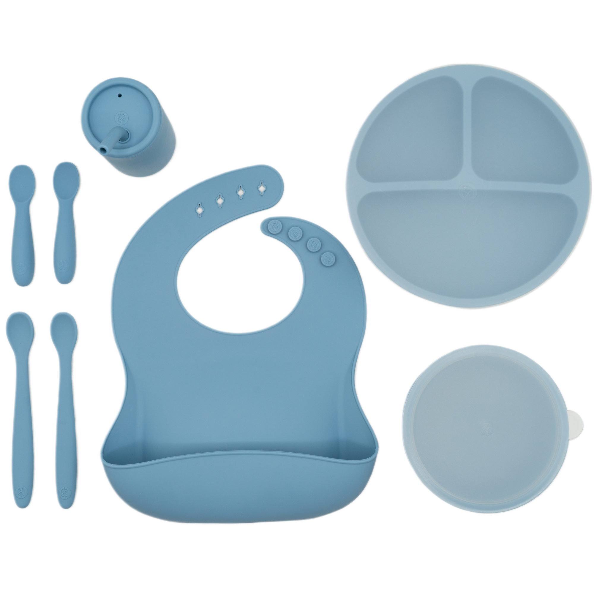 Baby-Led Weaning Silicone Feeding Bundle - 10 piece set