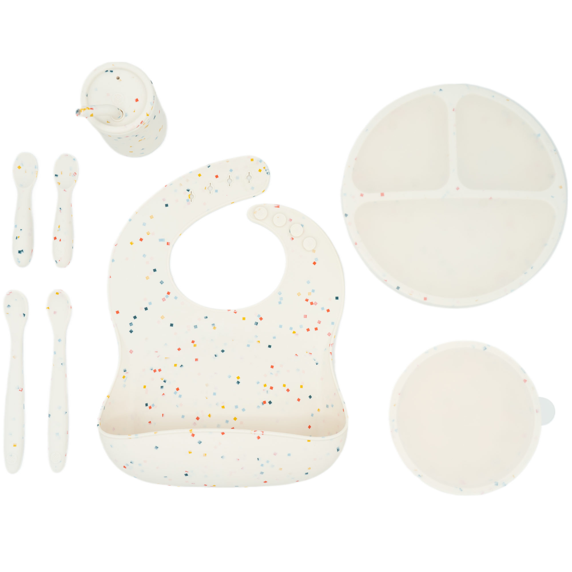 Baby-Led Weaning Silicone Feeding Bundle - 10 piece set