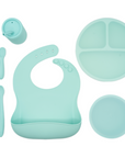 Baby-Led Weaning Silicone Feeding Bundle - 10 piece set