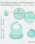 Baby-Led Weaning Silicone Feeding Bundle - 10 piece set
