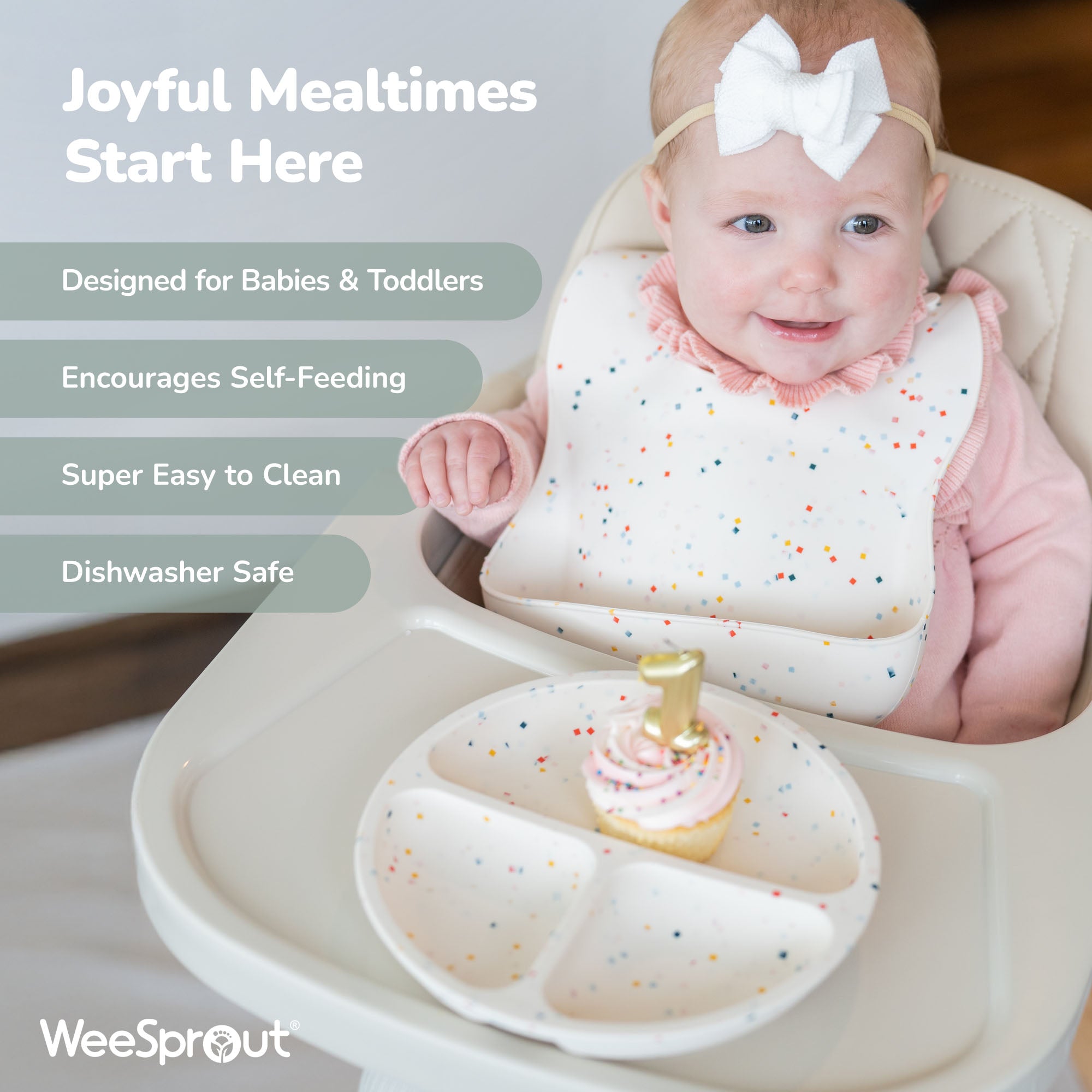 Baby-Led Weaning Silicone Feeding Bundle - 10 piece set